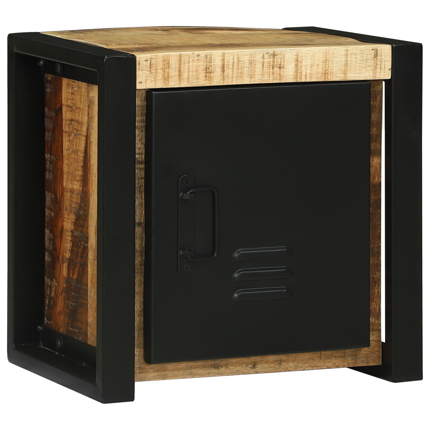 Bathroom Wall Cabinet 40x30x40 cm Solid Wood Rough Mango