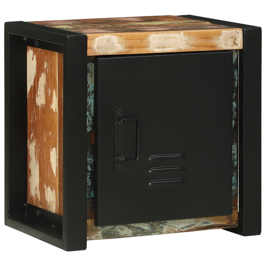Bathroom Wall Cabinet Multicolour Reclaimed wood Medium Storage