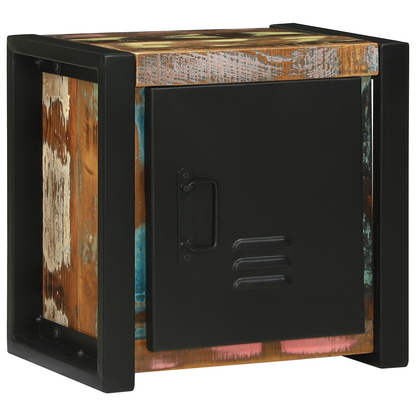 Bathroom Wall Cabinet Multicolour Reclaimed wood Medium Storage