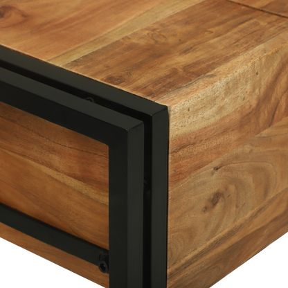Dressing Table 90x50x75 cm Solid Wood Acacia