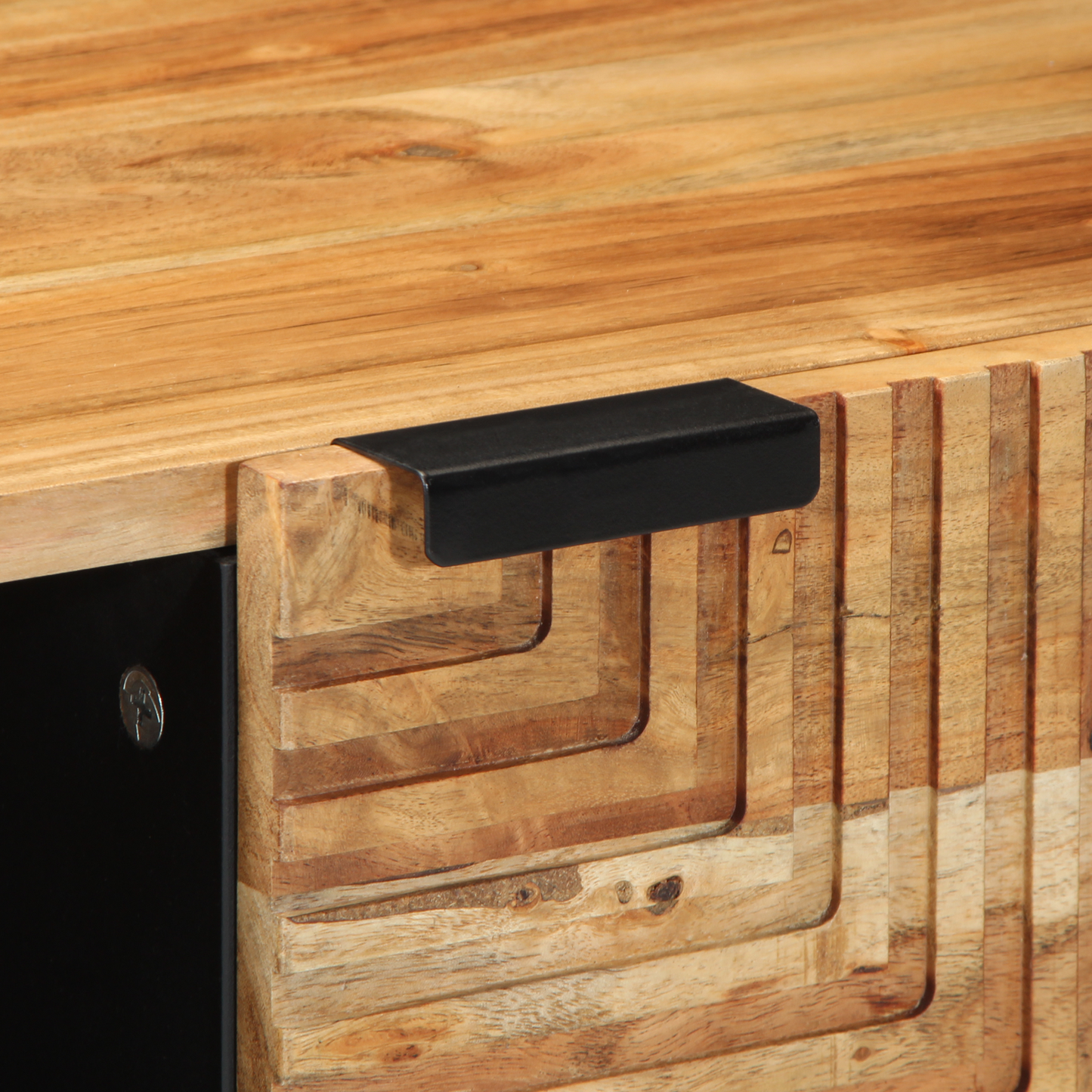 Coffee Table 100x54x40 cm Solid Wood Acacia