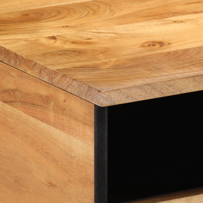 Coffee Table 80x54x40 cm Solid Wood Acacia