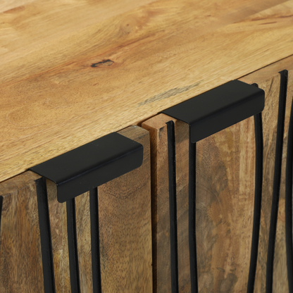 Sideboard 60x33.5x75 cm Solid Wood Mango