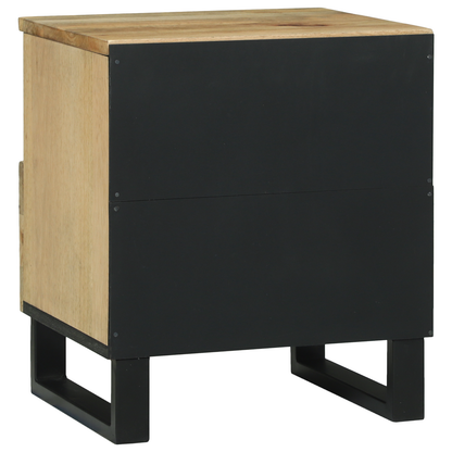 Bedside Cabinets 2 pcs 40x33x46 cm Solid Wood Mango