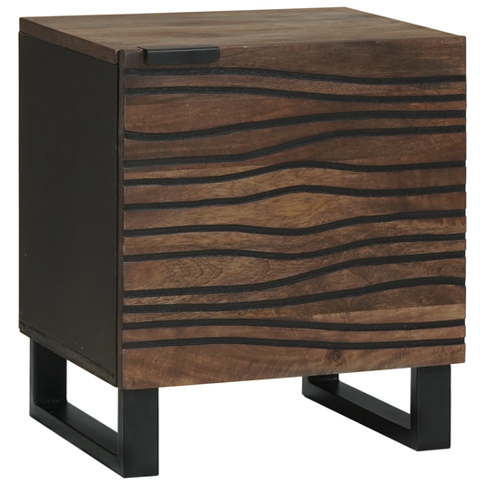 Bedside Cabinet 40x33.5x46 cm Solid Wood Mango