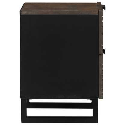 Bedside Cabinets 2 pcs 40x33.5x46 cm Solid Wood Mango