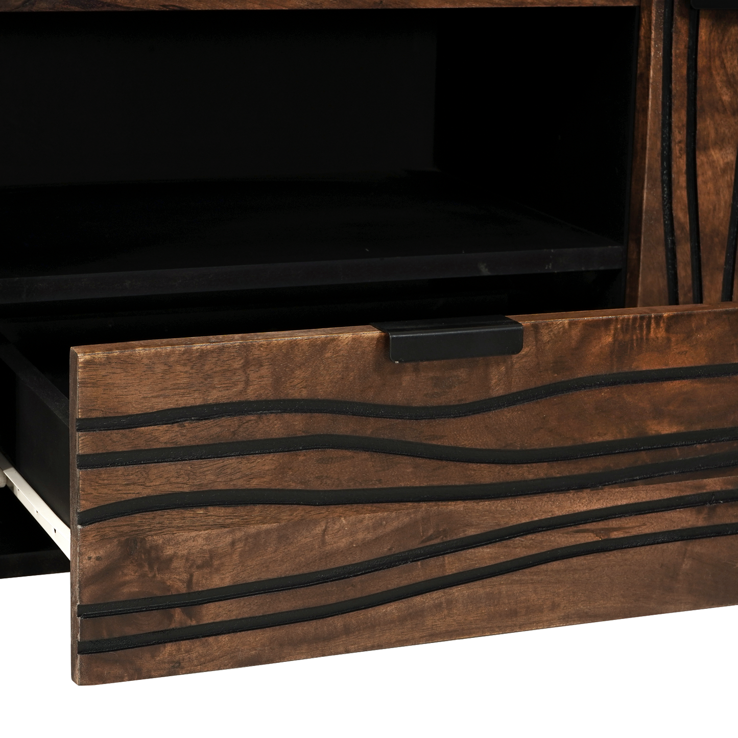 TV Cabinet 105x33.5x46 cm Solid Mango Wood