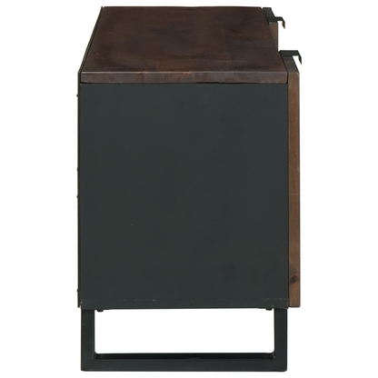 TV Cabinet 105x33.5x46 cm Solid Mango Wood