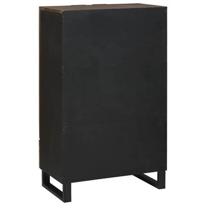 Highboard 60x33.5x100 cm Solid Wood Mango