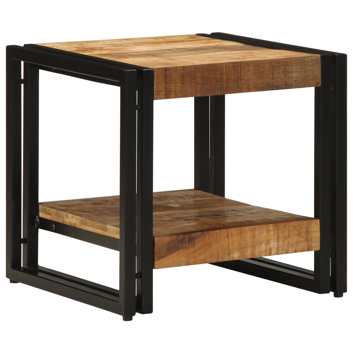 Coffee Table 40x50x38 cm Solid Rough Wood Mango