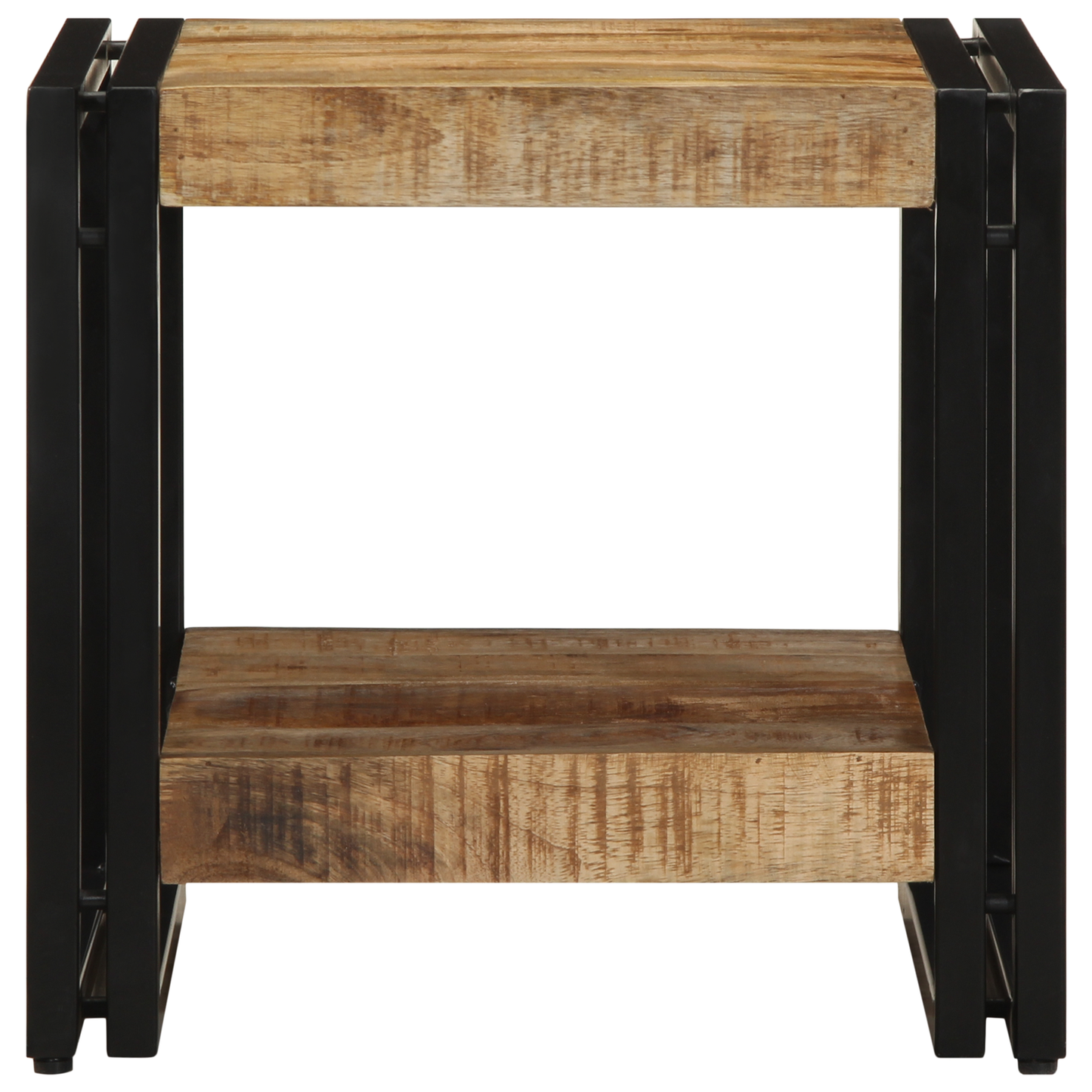 Coffee Table 40x50x38 cm Solid Rough Wood Mango