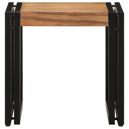 Coffee Table 40x50x38 cm Solid Wood Acacia