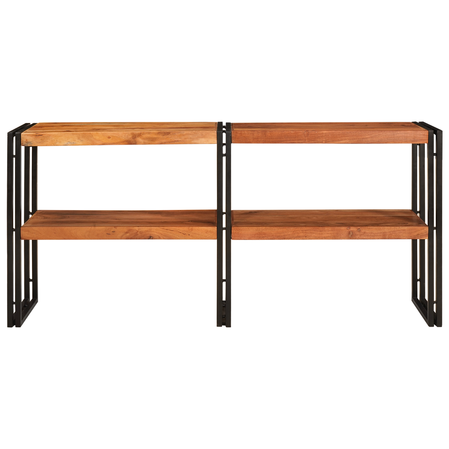 Console Table 160x33x75 cm Solid Rough Acacia