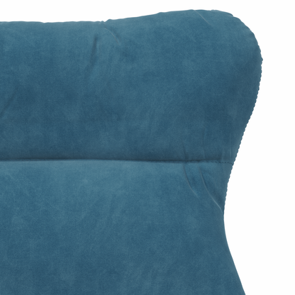 Relaxing Chair Blue Velvet