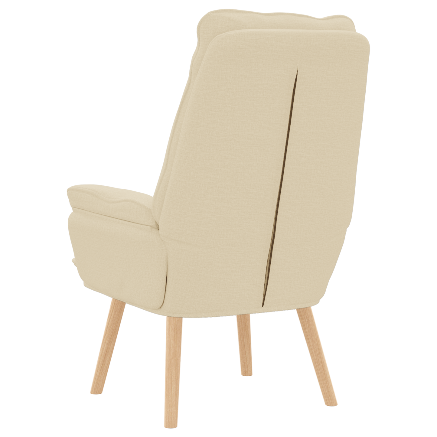 Relaxing Chair Cream Fabric