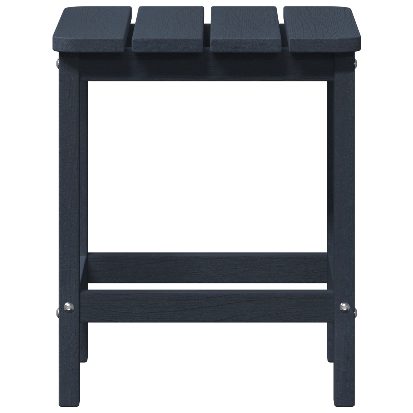 Adirondack Side Table Navy Blue 38x38x46 cm HDPE