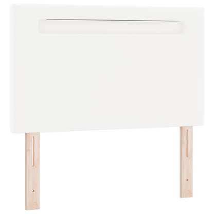 Headboard Plain Design Pure White 90 cm Faux Leather