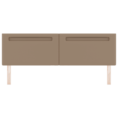 Headboard Plain Design Cappuccino 180 cm Faux Leather