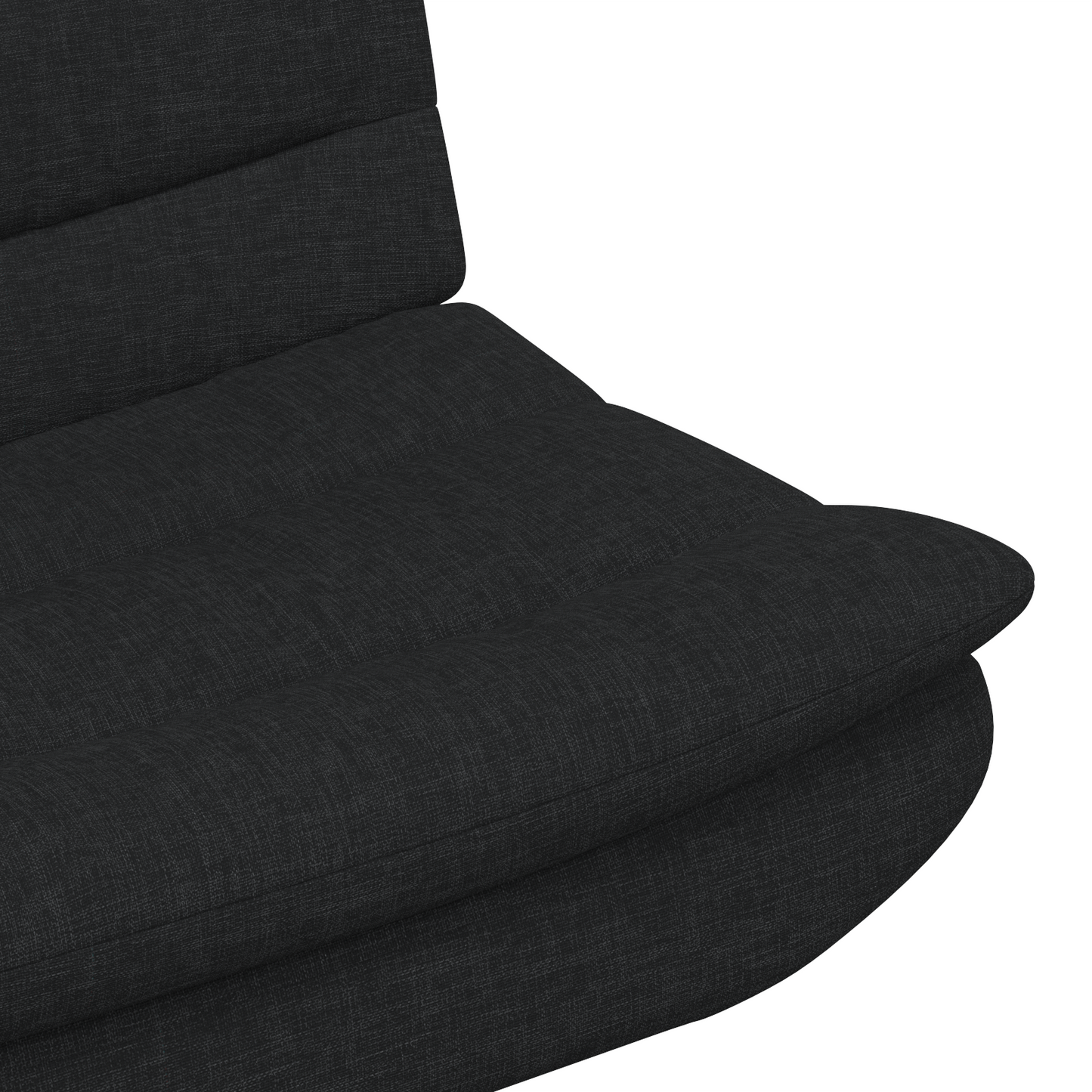 Swivel Chair Black Polyester Standard Swivel Black Swivel Chair