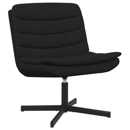 Swivel Chair Black Polyester Standard Swivel Black Swivel Chair