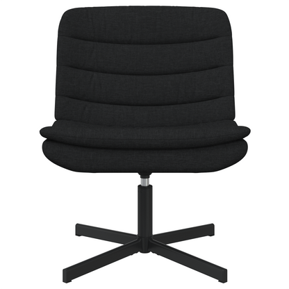 Swivel Chair Black Polyester Standard Swivel Black Swivel Chair