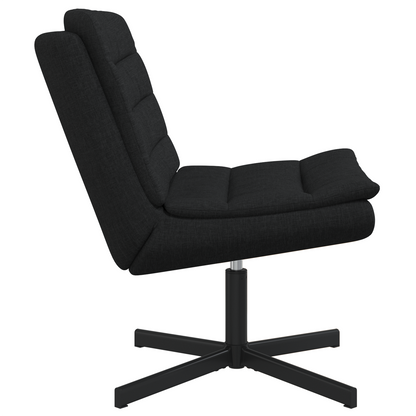 Swivel Chair Black Polyester Standard Swivel Black Swivel Chair