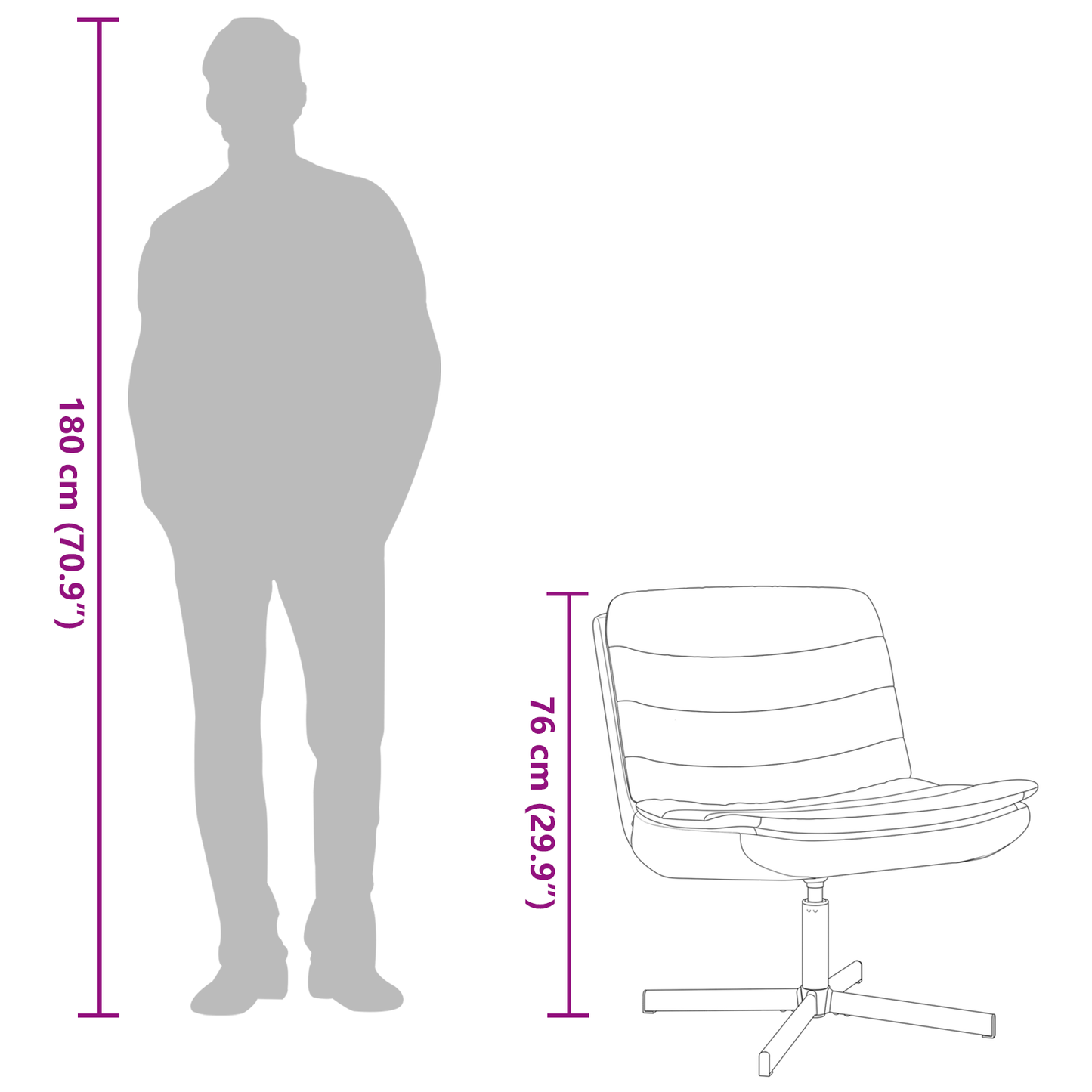 Swivel Chair Taupe Fabric Single Sleek Swivel Chair