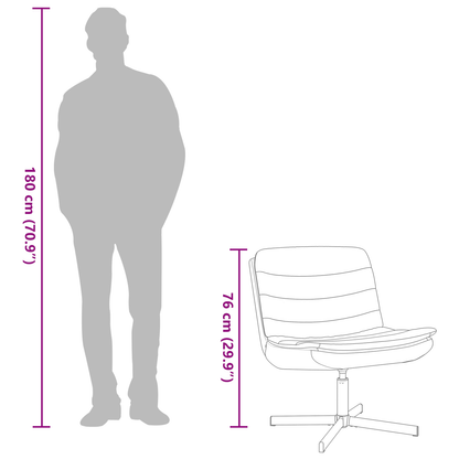 Swivel Chair Taupe Fabric Single Sleek Swivel Chair