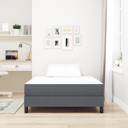 Mattresses Dark grey Memory Foam 120 x 180 cm Comfort Mattress