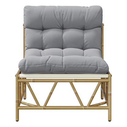 Garden Relaxing Chairs 2 pcs with Cushion 60x80x71 cm Steel