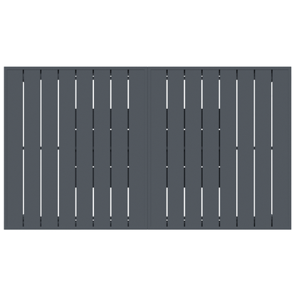 Garden Table Dark Grey Aluminium Large Expandable Table Leaves