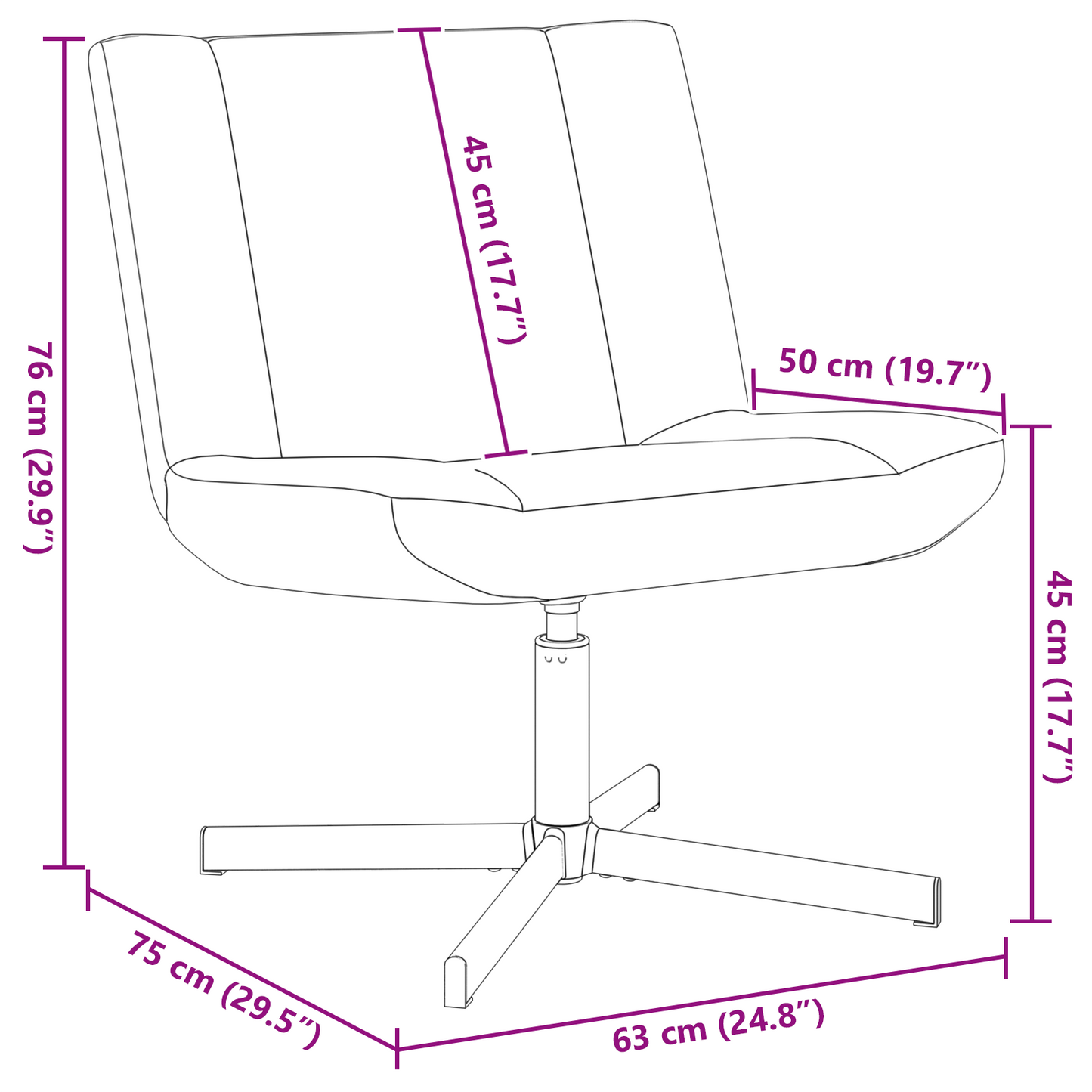 Accent Chair Beige Fabric, Metal Standard Ergonomic